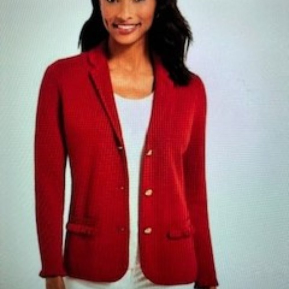 Talbots Sweater Jacket - image 2
